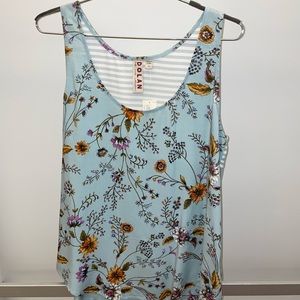 Anthropologie Bright Floral Tank *NWT*